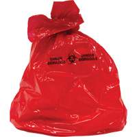 Sacs &agrave; d&eacute;chets, Biorisque, 50" lo x 37" la, 2 mils St. Lawrence Industrial & Safety Supply
