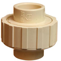 Raccord union, 1/2", PVC-C, Noeud x noeud St. Lawrence Industrial & Safety Supply