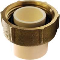 Adaptateur pour boîtier de compteur d'eau, 3/4" x 1" dia., PVC-C St. Lawrence Industrial & Safety Supply