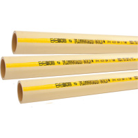 Tuyau pour eau froide ou chaude Flowguard Gold, PVC-C, 20' lo x 0,5" dia. St. Lawrence Industrial & Safety Supply