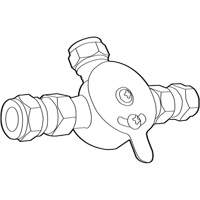 Commercial Mixing Valve with Check Valves St. Lawrence Industrial & Safety Supply