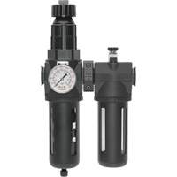 Filtre/d&eacute;tendeur & lubrificateur Modulair 400 avec jauge & bol standard, 1/2" NPTF St. Lawrence Industrial & Safety Supply