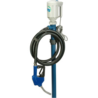 Trousse de pompe pour baril PFM-40 avec moteur M3V avec accessoires pour fluide d&eacute;chappement diesel (DEF), Polypropyl&egrave;ne/PVDF/Acier inoxydable St. Lawrence Industrial & Safety Supply