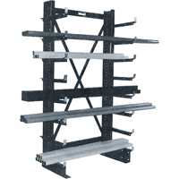 Rayonnage en porte-&agrave;-faux simple Minitree, 36" la x 76-3/16" h St. Lawrence Industrial & Safety Supply