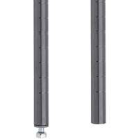 MONTANT ETAGERE STYLISEE14 1/2"H,VERRE FUME St. Lawrence Industrial & Safety Supply