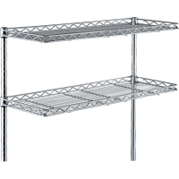 Tablettes en porte-&agrave;-faux, 24" la x 12" p St. Lawrence Industrial & Safety Supply