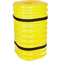 Column Protector, 6" x 6" Inside Opening, 24" L x 24" W x 42" H, Yellow St. Lawrence Industrial & Safety Supply
