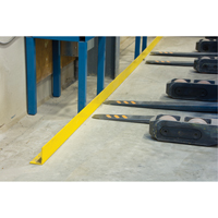 Floor Angle Guard Rails, Steel, 48" L x 5" H, Yellow St. Lawrence Industrial & Safety Supply