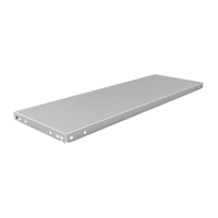 Tablette &agrave; corni&egrave;re perfor&eacute;e, Acier galvanis&eacute;, 48" la x 12" p St. Lawrence Industrial & Safety Supply