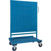 Bin/Pegboard Combo Rack, Double-sided, 38" W x 24-1/2" D x 55" H St. Lawrence Industrial & Safety Supply