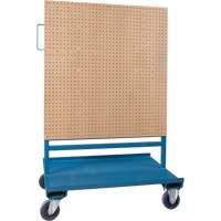 Bin/Pegboard Combo Rack, Double-sided, 38" W x 24-1/2" D x 55" H St. Lawrence Industrial & Safety Supply