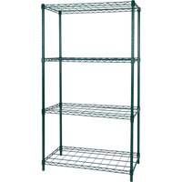 Rayonnage &agrave; tablette pour s&eacute;chage, 4 Tablettes, 36" la x 63" h x 18" p St. Lawrence Industrial & Safety Supply