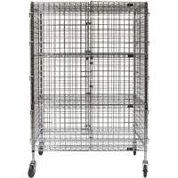 Chariot de s&eacute;curit&eacute;, Chrom&eacute;, 48" x 69" x 24", Capacit&eacute; 500 lb St. Lawrence Industrial & Safety Supply