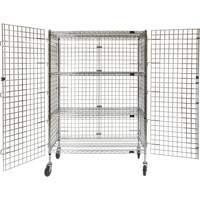 Chariot de s&eacute;curit&eacute;, Chrom&eacute;, 48" x 69" x 24", Capacit&eacute; 500 lb St. Lawrence Industrial & Safety Supply