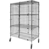 Chariot de s&eacute;curit&eacute;, Chrom&eacute;, 48" x 69" x 24", Capacit&eacute; 500 lb St. Lawrence Industrial & Safety Supply