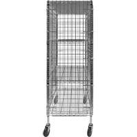 Chariot de s&eacute;curit&eacute;, Chrom&eacute;, 48" x 69" x 24", Capacit&eacute; 500 lb St. Lawrence Industrial & Safety Supply