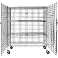 Chariot de s&eacute;curit&eacute;, Chrom&eacute;, 60" x 69" x 24", Capacit&eacute; 500 lb St. Lawrence Industrial & Safety Supply
