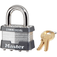 Cadenas commercial, Cl&eacute;s diff&eacute;rentes, Acier lamin&eacute;, Largeur de 1-3/4" St. Lawrence Industrial & Safety Supply