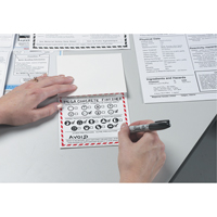 OTS WHMIS Labels, Vinyl, Sheet, 5" L x 5" W St. Lawrence Industrial & Safety Supply