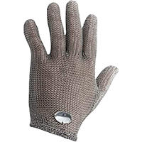 Mesh Glove, Size 6/X-Small, Stainless Steel Shell, ANSI/ISEA 105 Level 5 St. Lawrence Industrial & Safety Supply