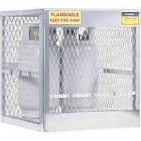 Armoires en aluminium pour bouteilles GPL, nbre de bouteilles: 4, 30" , 32" , 33-1/2" , Argent St. Lawrence Industrial & Safety Supply