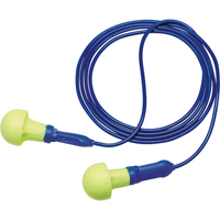 E-A-R Push-ins Metal Detectable Earplugs, Corded, One-Size, Bulk - Polybag, NRR 28 dB NRR dB St. Lawrence Industrial & Safety Supply