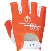 Vibrastop Half-Finger Vibration-Dampening Gloves, Size Large, Goatskin Palm St. Lawrence Industrial & Safety Supply