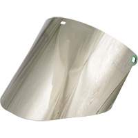 Molded Faceshield Window, Polycarbonate, Green Tint St. Lawrence Industrial & Safety Supply