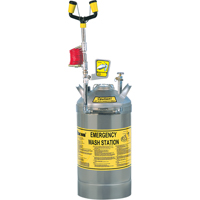 Douche oculaire autonome, Pressuris&eacute;, Capacit&eacute; 13 gal., Conformit&eacute; ANSI Z358.1 St. Lawrence Industrial & Safety Supply