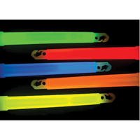 6" Cyalume&reg; Lightsticks, Red, 30 mins. Duration St. Lawrence Industrial & Safety Supply