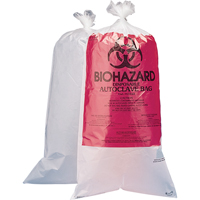 Sacs pour d&eacute;chets dangereux, Biorisque, 36" lo x 24" la, 1,5 mil, Capacit&eacute; de 75.7 L (20 gal.) St. Lawrence Industrial & Safety Supply