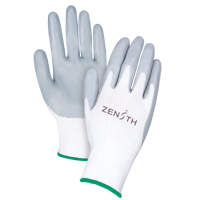 Gants l&eacute;gers enduits et respirants, 8/Moyen, R&ecirc;vetement Mousse de nitrile, Calibre 13, Enveloppe en Polyester St. Lawrence Industrial & Safety Supply