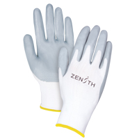 Gants l&eacute;gers enduits et respirants, 11/2T-Grand, R&ecirc;vetement Mousse de nitrile, Calibre 13, Enveloppe en Polyester St. Lawrence Industrial & Safety Supply