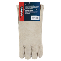 Premium Welder's Gloves, Split Cowhide, Size Large St. Lawrence Industrial & Safety Supply