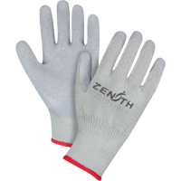 Gants enduits &agrave; doublure confortable en caoutchouc naturel, 8/Moyen, R&ecirc;vetement Latex de caoutchouc, Calibre 10, Enveloppe en Polyester/Coton St. Lawrence Industrial & Safety Supply