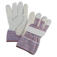 Premium Patch Palm Fitters Gloves, Large, Split Cowhide Palm, Cotton Inner Lining St. Lawrence Industrial & Safety Supply