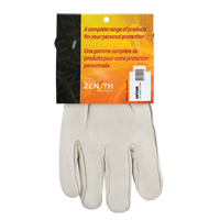 Gants de conducteur doubl&eacute;s pour l'hiver d'usage standard, 2T-Grand, Paume en Cuir fleur de vache, Molleton St. Lawrence Industrial & Safety Supply