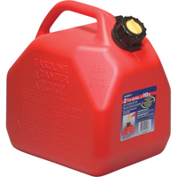 Jerricans, 2,5 gal. US/10 L, Rouge, Conformes aux normes CSA/ULC St. Lawrence Industrial & Safety Supply