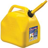 Jerricans, 5,3 gal. US/20,06 L, Jaune, Conformes aux normes CSA/ULC St. Lawrence Industrial & Safety Supply