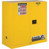 Armoires Sure-Grip EX pour produits inflammables, 30 gal., 2 Porte(s), 43" La x 44" h x 18" p St. Lawrence Industrial & Safety Supply