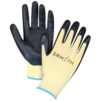 Gants r&eacute;sistants &agrave; la coupe avec prise sup&eacute;rieure, Taille T-Grand/10, Calibre 13, Rev&ecirc;tement Mousse de nitrile, Enveloppe en Aramide, ANSI/ISEA 105 niveau 3/EN 388 niveau 5 St. Lawrence Industrial & Safety Supply