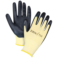 Gants r&eacute;sistants &agrave; la coupe avec prise sup&eacute;rieure, Taille 2T-Grand/11, Calibre 13, Rev&ecirc;tement Mousse de nitrile, Enveloppe en Aramide, ANSI/ISEA 105 niveau 3/EN 388 niveau 5 St. Lawrence Industrial & Safety Supply