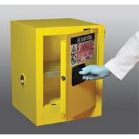 Armoire de s&eacute;curit&eacute; de comptoir pour produits inflammables EX Sure-Grip, 4 gal., 1 Porte(s), 17" La x 22" h x 17" p St. Lawrence Industrial & Safety Supply