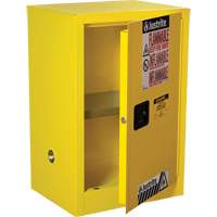 Armoire de s&eacute;curit&eacute; compacte pour produits inflammables EX Sure-Grip, 12 gal., 1 Porte(s), 23,25" La x 35" h x 18" p St. Lawrence Industrial & Safety Supply