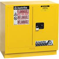 Armoire de s&eacute;curit&eacute; pour dessous de comptoir pour produits inflammables EX Sure-Grip, 22 gal., 2 Porte(s), 35" La x 35" h x 22" p St. Lawrence Industrial & Safety Supply