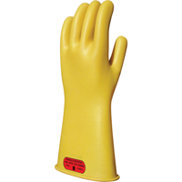 Gants isolants en caoutchouc naturel jaune, ASTM classe 0, Taille 8, 14" lo St. Lawrence Industrial & Safety Supply