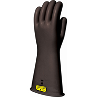 Gants isolants en caoutchouc naturel noir, ASTM classe 2, Taille 8, 14" lo St. Lawrence Industrial & Safety Supply