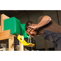 Eyewash Station, Gravity-Fed, 9 gal. Capacity, Meets ANSI Z358.1 St. Lawrence Industrial & Safety Supply
