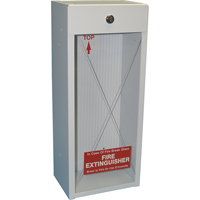 Armoires pour extincteurs mont&eacute;es sur surface, 8,5" la x 20,5" h x 6" p St. Lawrence Industrial & Safety Supply