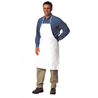 Apron, Tyvek&reg; 400, White, 28" W x 36" L St. Lawrence Industrial & Safety Supply